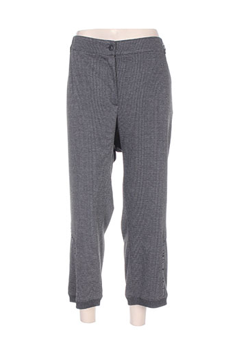 jean gabriel pantalons femme de couleur gris