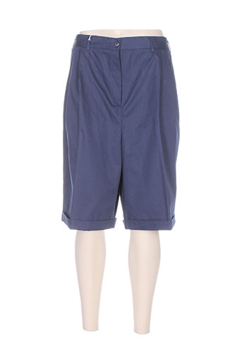 nolwenn shorts / bermudas femme de couleur bleu