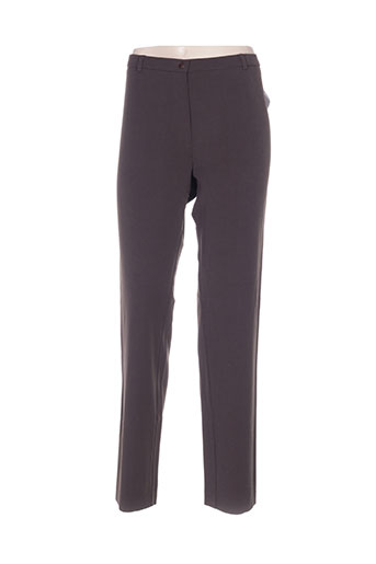 jean gabriel pantalons femme de couleur marron