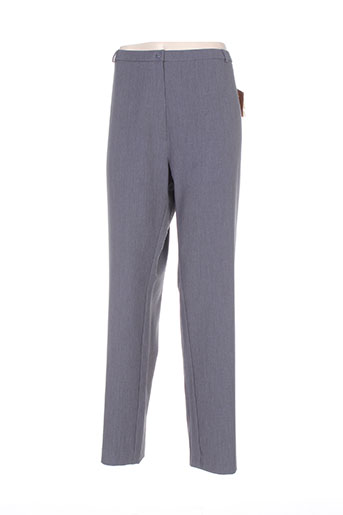 jean gabriel pantalons femme de couleur gris