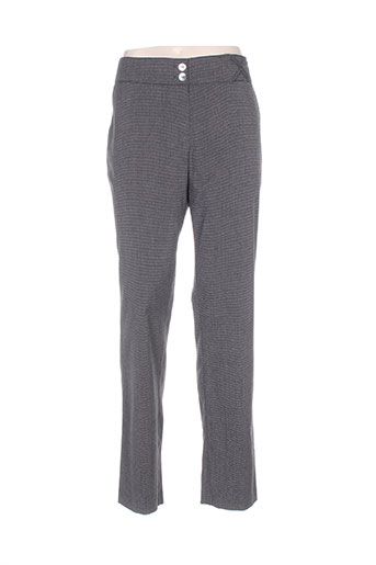 jean gabriel pantalons femme de couleur gris