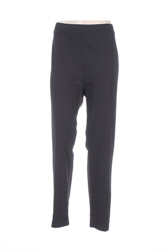 pause cafe pantalons femme de couleur noir
