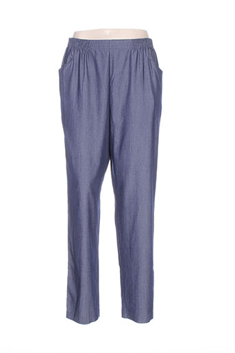 griffon pantalons femme de couleur bleu