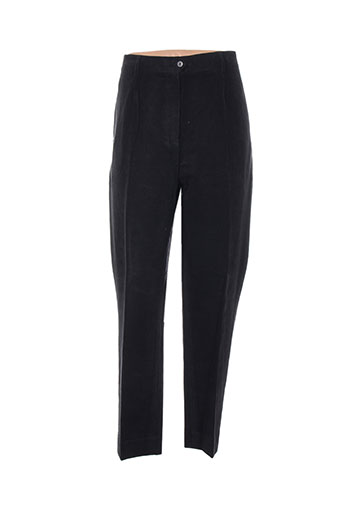 francois degasnes pantalons femme de couleur noir