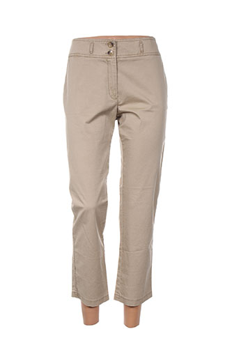 rivieres de lune pantacourts femme de couleur beige