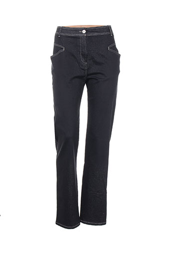 pause cafe pantalons femme de couleur noir