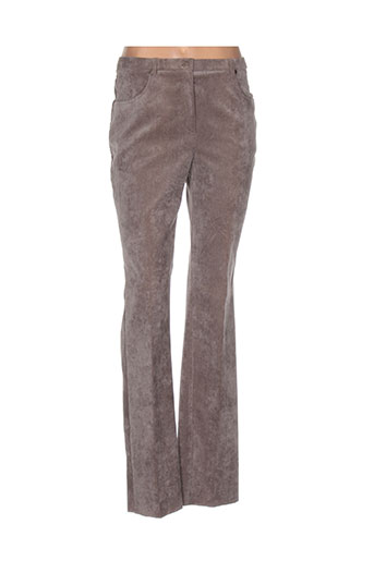 pauporté pantalons femme de couleur marron