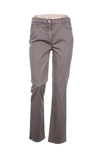 lebek jeans femme de couleur marron