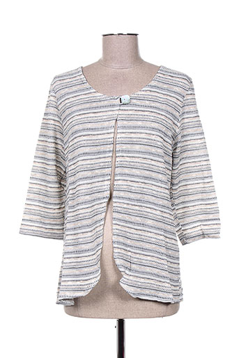 quattro gilets femme de couleur gris