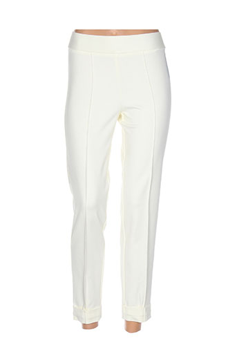 quattro pantalons femme de couleur blanc