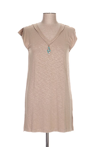 so...spa tuniques femme de couleur beige