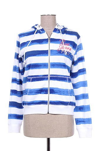 pepe jeans vestes femme de couleur bleu
