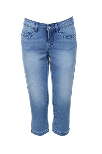 only pantacourts femme de couleur bleu