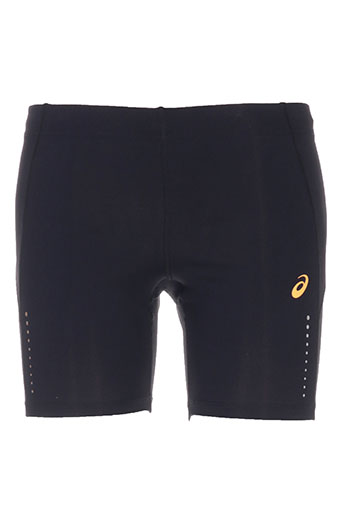 asics shorts / bermudas femme de couleur noir