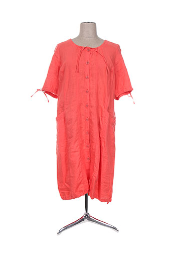 kjbrand robes femme de couleur orange