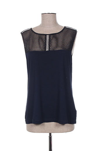 bleu blanc rouge t-shirts femme de couleur noir
