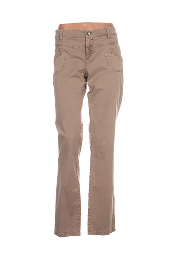 esprit pantalons femme de couleur beige
