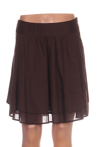 esprit jupes femme de couleur marron