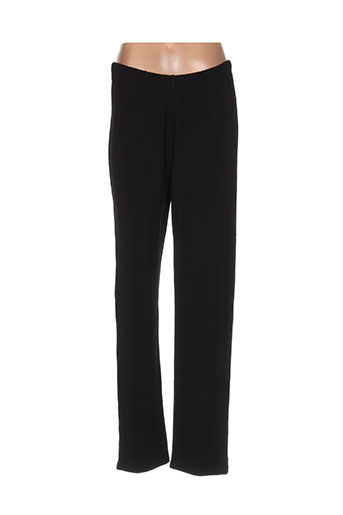 masai pantalons femme de couleur noir