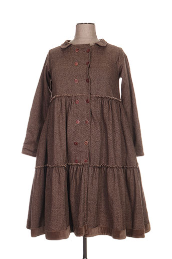 ewa i walla manteaux femme de couleur marron