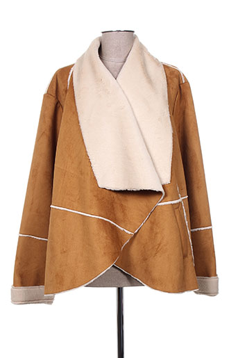 mat. manteaux femme de couleur marron