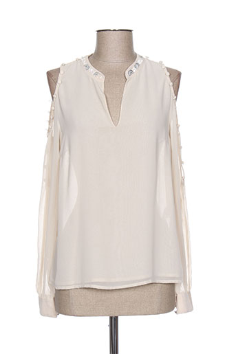 fracomina chemises femme de couleur beige