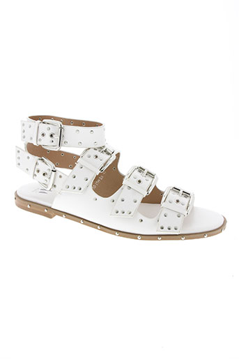 vanessa wu chaussures femme de couleur blanc
