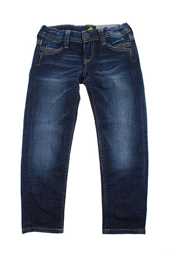 pepe jeans jeans fille de couleur bleu