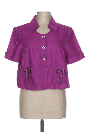 perspectives vestes femme de couleur violet