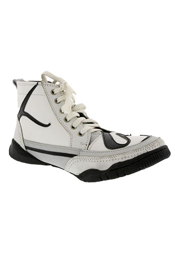 la marine chaussures femme de couleur blanc