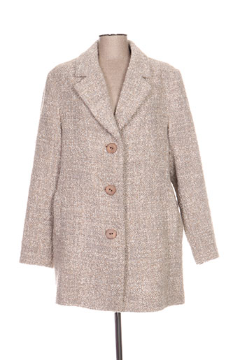 bulté manteaux femme de couleur beige