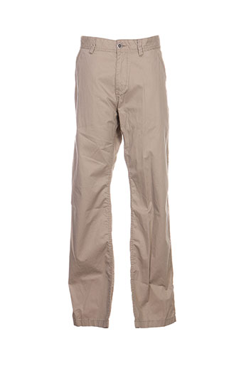 mexx pantalons homme de couleur beige