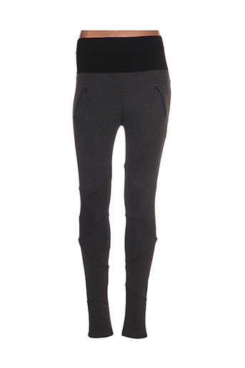 eleven paris pantalons femme de couleur gris