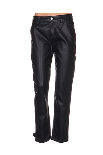 julie guerlande pantalons femme de couleur noir