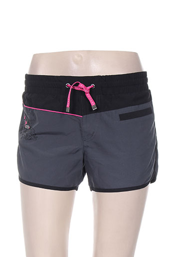 icepeak shorts / bermudas femme de couleur gris