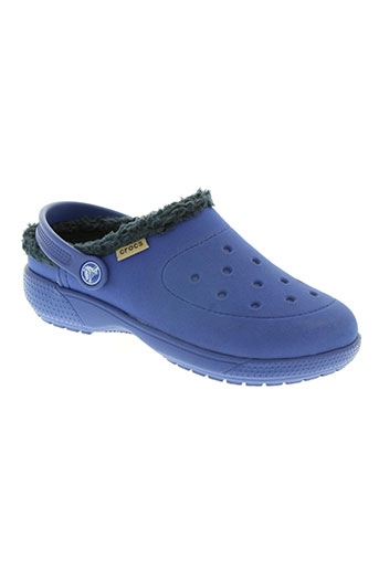 crocs chaussures garçon de couleur bleu