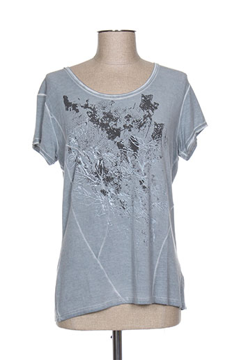 fred sabatier t-shirts femme de couleur bleu