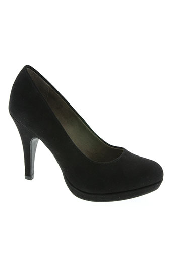 tamaris chaussures femme de couleur noir