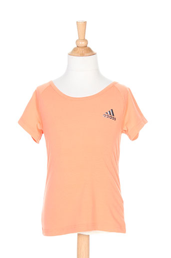 adidas t-shirts fille de couleur orange