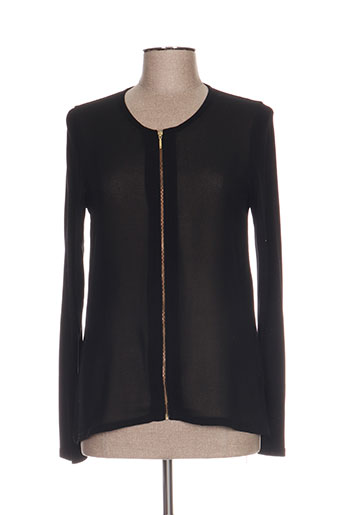 gerard darel gilets femme de couleur noir
