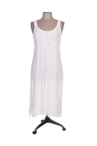 elisa cavaletti robes femme de couleur blanc