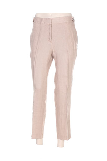 pablo gerard darel pantalons femme de couleur marron