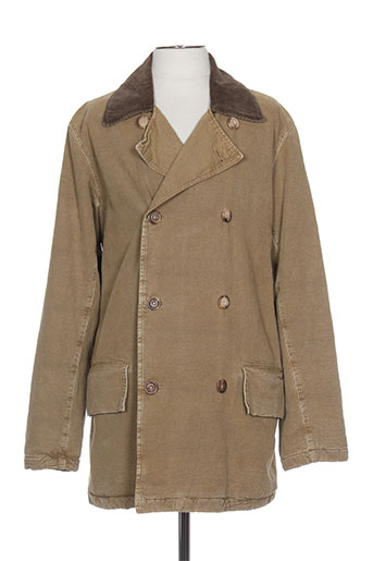 levis vestes homme de couleur beige