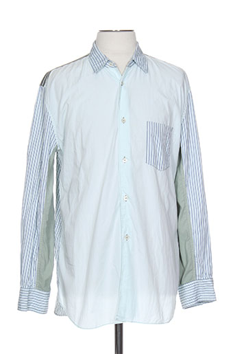 comme des garcons chemises homme de couleur vert