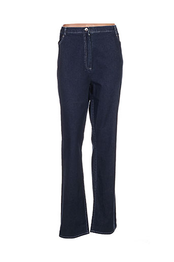 quattro jeans femme de couleur bleu
