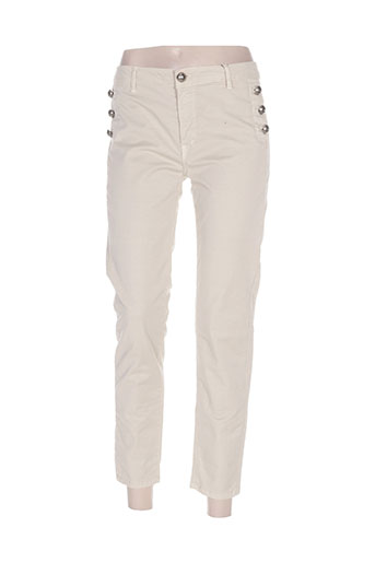 rinascimento pantacourts femme de couleur beige