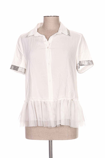 rinascimento chemises femme de couleur blanc