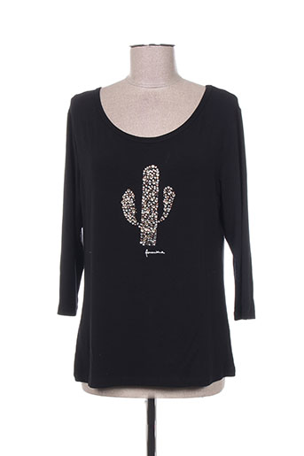 ananke t-shirts femme de couleur noir