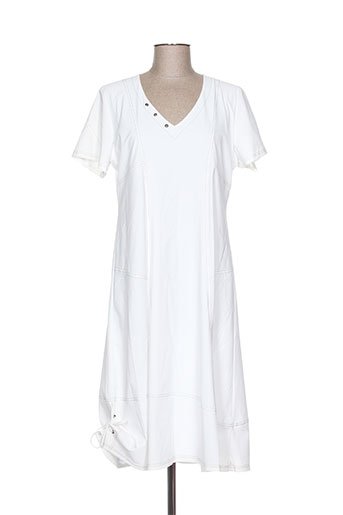 jean delfin robes femme de couleur blanc