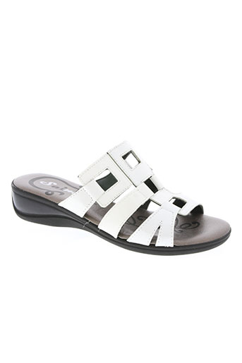 saimon chaussures femme de couleur blanc